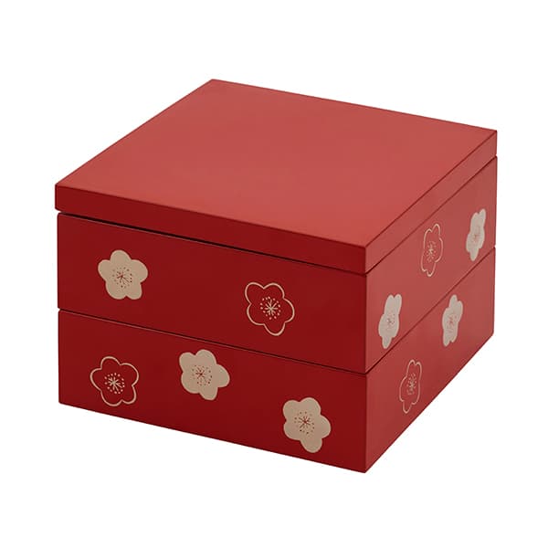 WEB・一部店舗限定】越前塗 梅二段重｜蓋物・重箱｜料理家 栗原はるみ