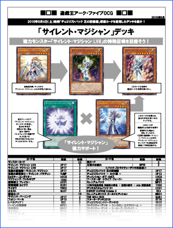 サイレント・マジシャン」デッキ