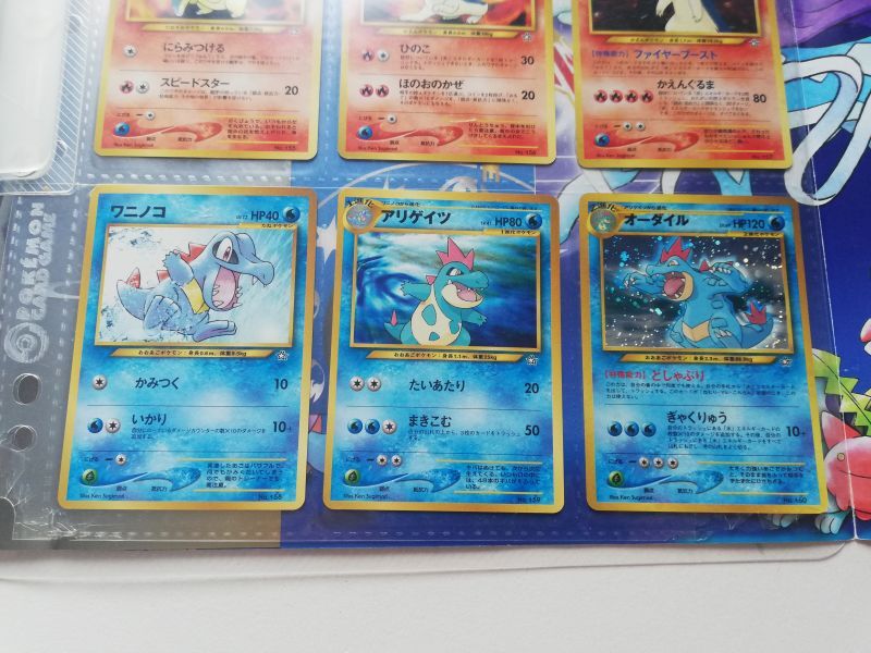 旧裏 ほぼ完美品 オーダイル プレミアムファイル ☆neo 金、銀、新世界