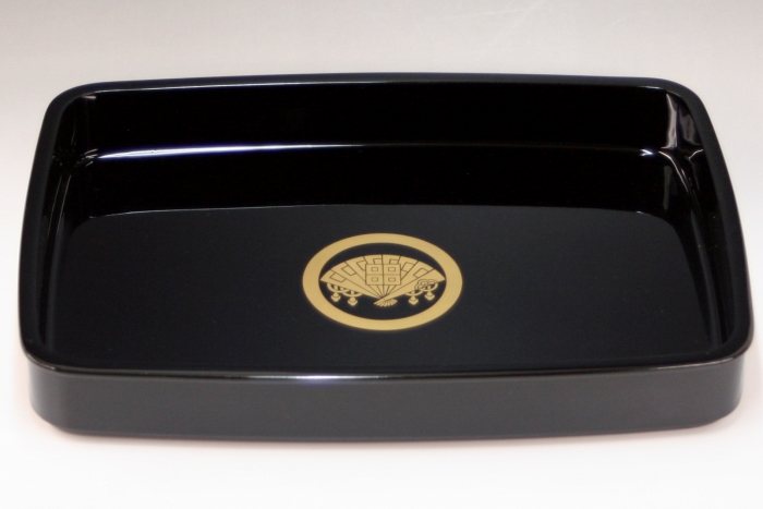 家紋入り 広蓋セット(越前塗)重目｜結納ドットコム