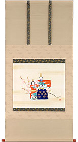 掛軸屋さん お雛様の掛け軸