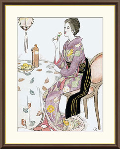 竹久夢二作 日本の名画 青い酒