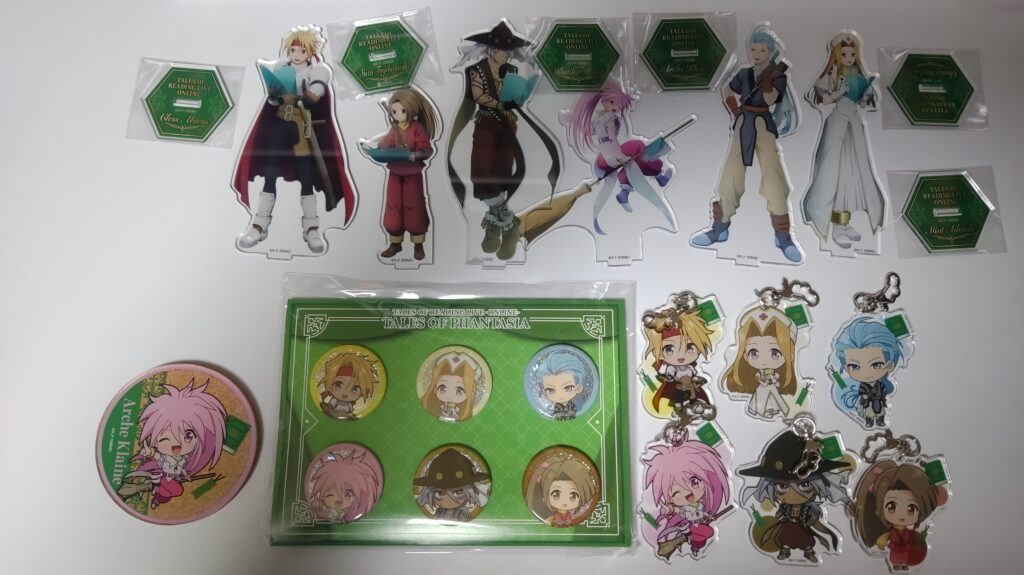 ゲームグッズ】『TALES OF READING LIVE -ONLINE-』テイルズ オブ