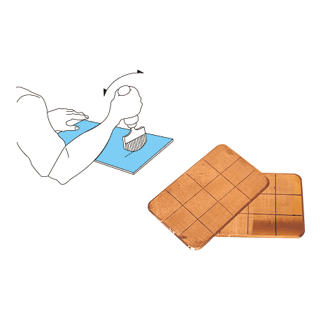 EC メゾチント原版制作工具 ロッカー（ベルソー） 幅 63mm 85線 | ゆめ画材