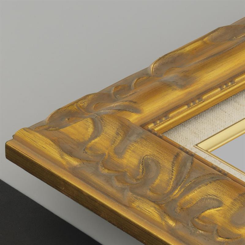 油彩額 フェルセ F4 ゴールド アクリルカバー付 | ゆめ画材