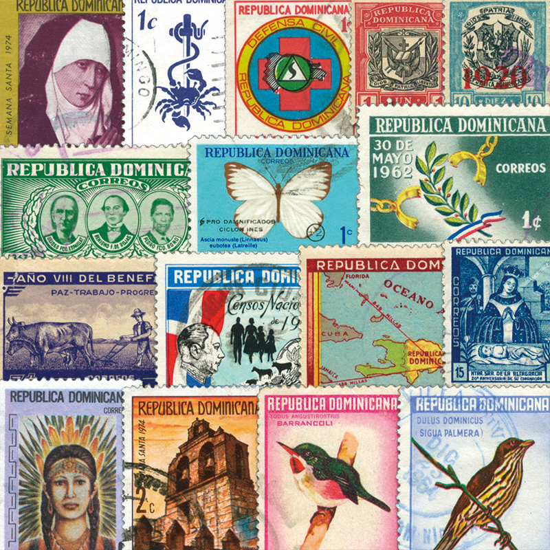 切手・趣味の通信販売｜スタマガネット ドミニカ共和国 100種(100種