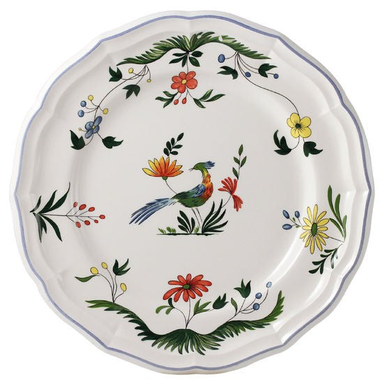 GIEN Oiseaux de Paradis Dinner Plate - Yvonne Estelle's