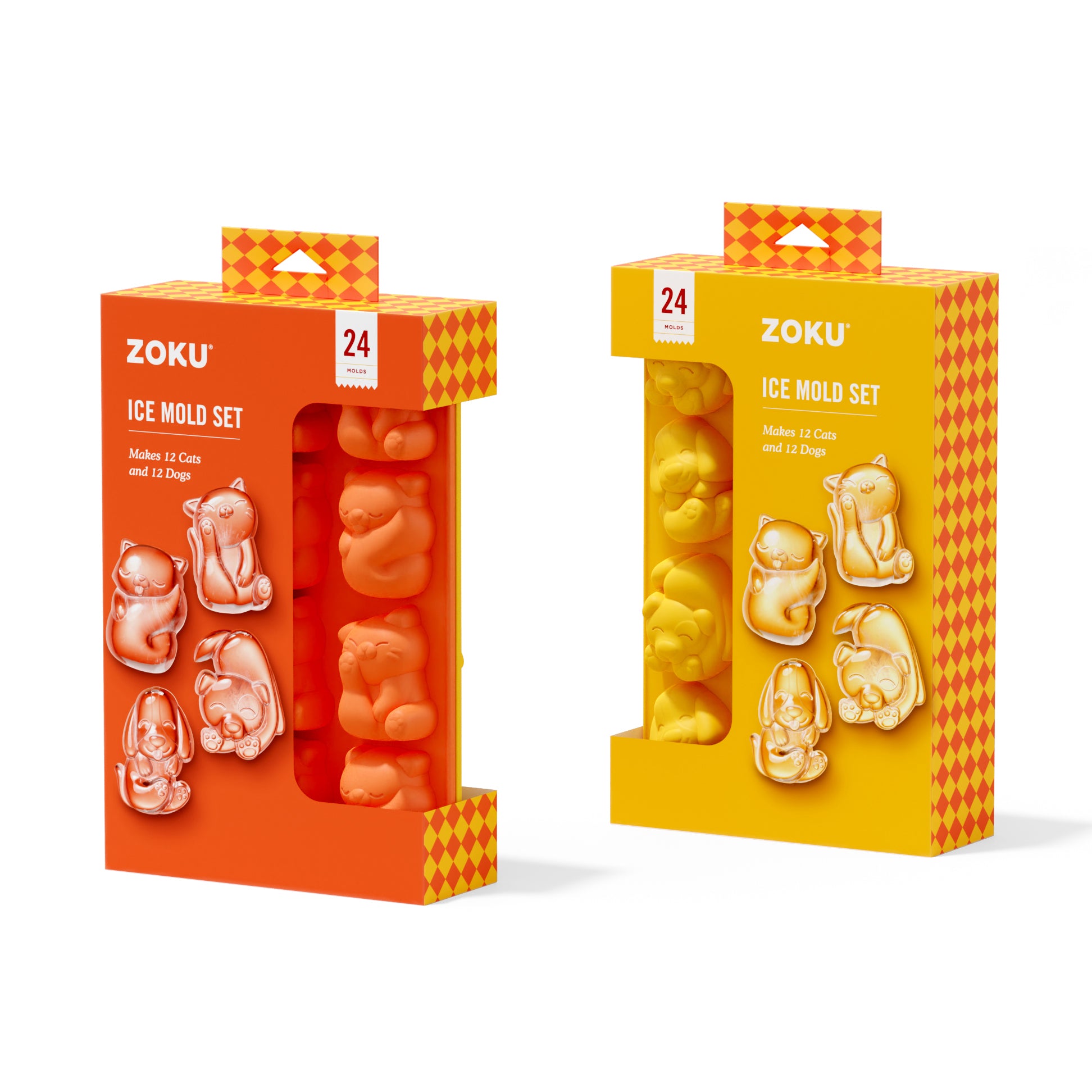 Cat & Dog Ice Tray – ZOKU