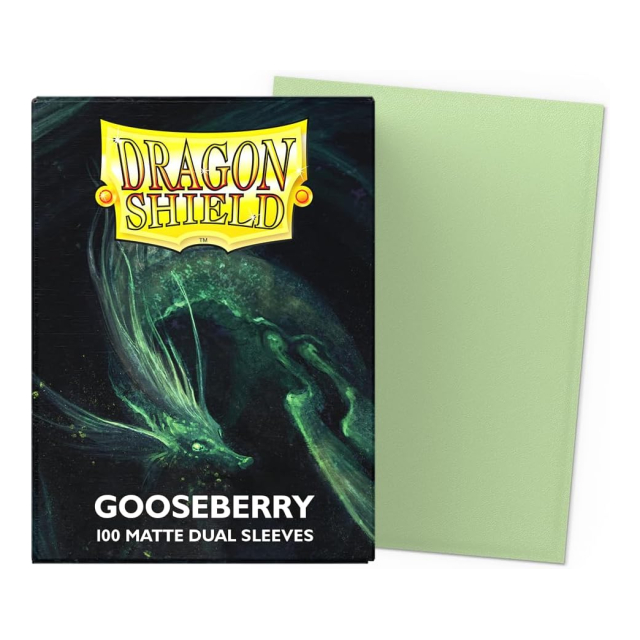 ドラゴンシールド AT-15066 スタンダードサイズ Dual Matte Gooseberry