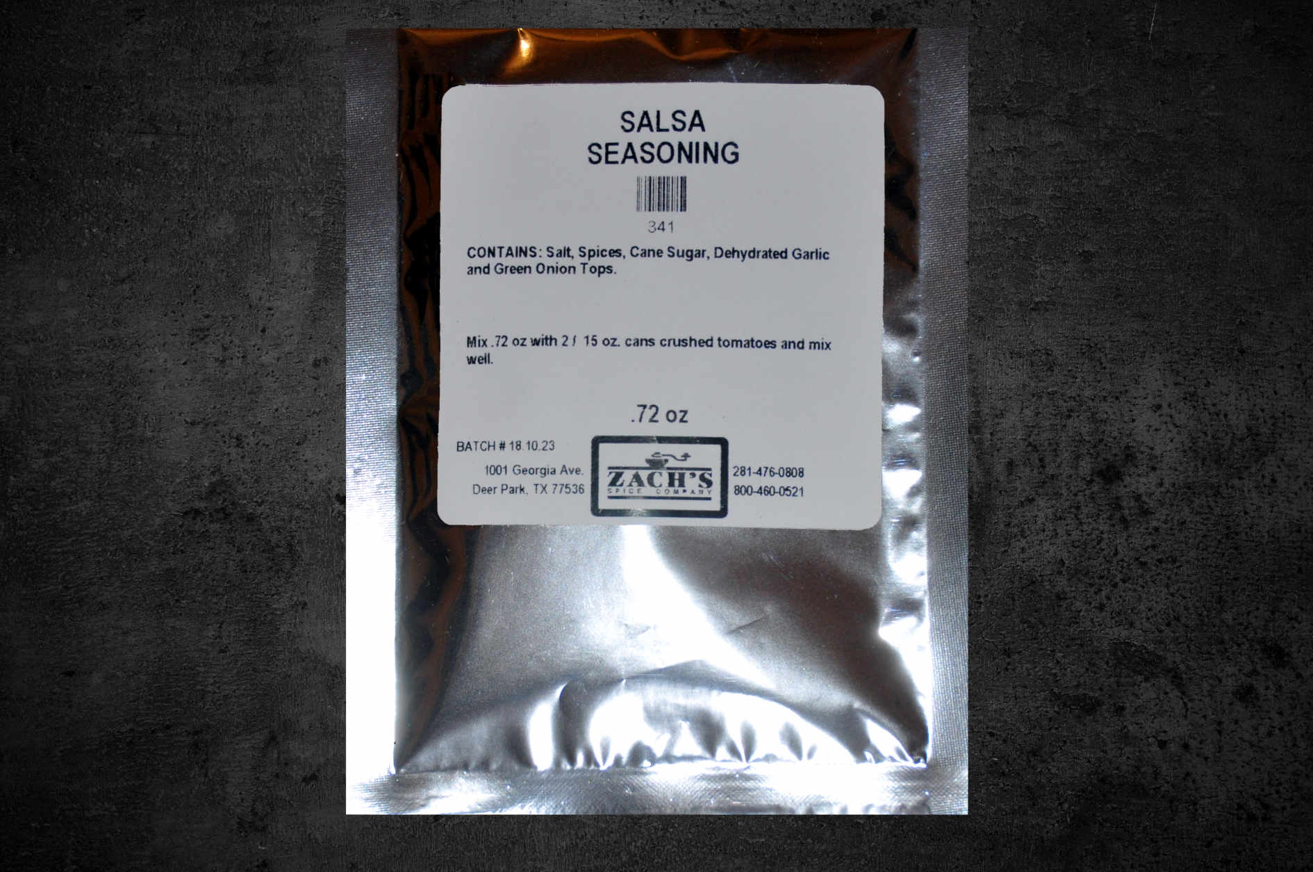 Salsa Mix – Zach's Spice