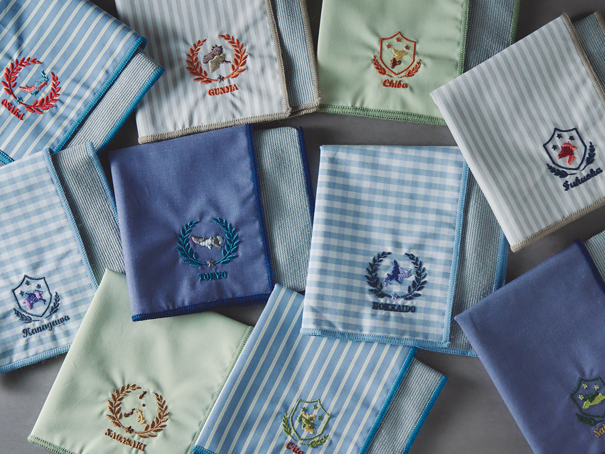 新商品のご紹介】刺繍ハンカチ、人気シリーズのフレークシールを「Map