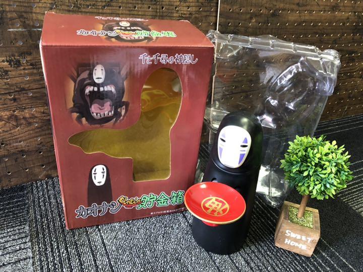 ◇完動美品‼︎ 千と千尋の神隠し カオナシむしゃむしゃ貯金箱 貯金