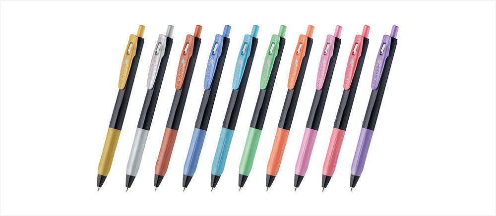 キラキラ輝くジェルボールペンが進化『サラサクリップ デコシャイン