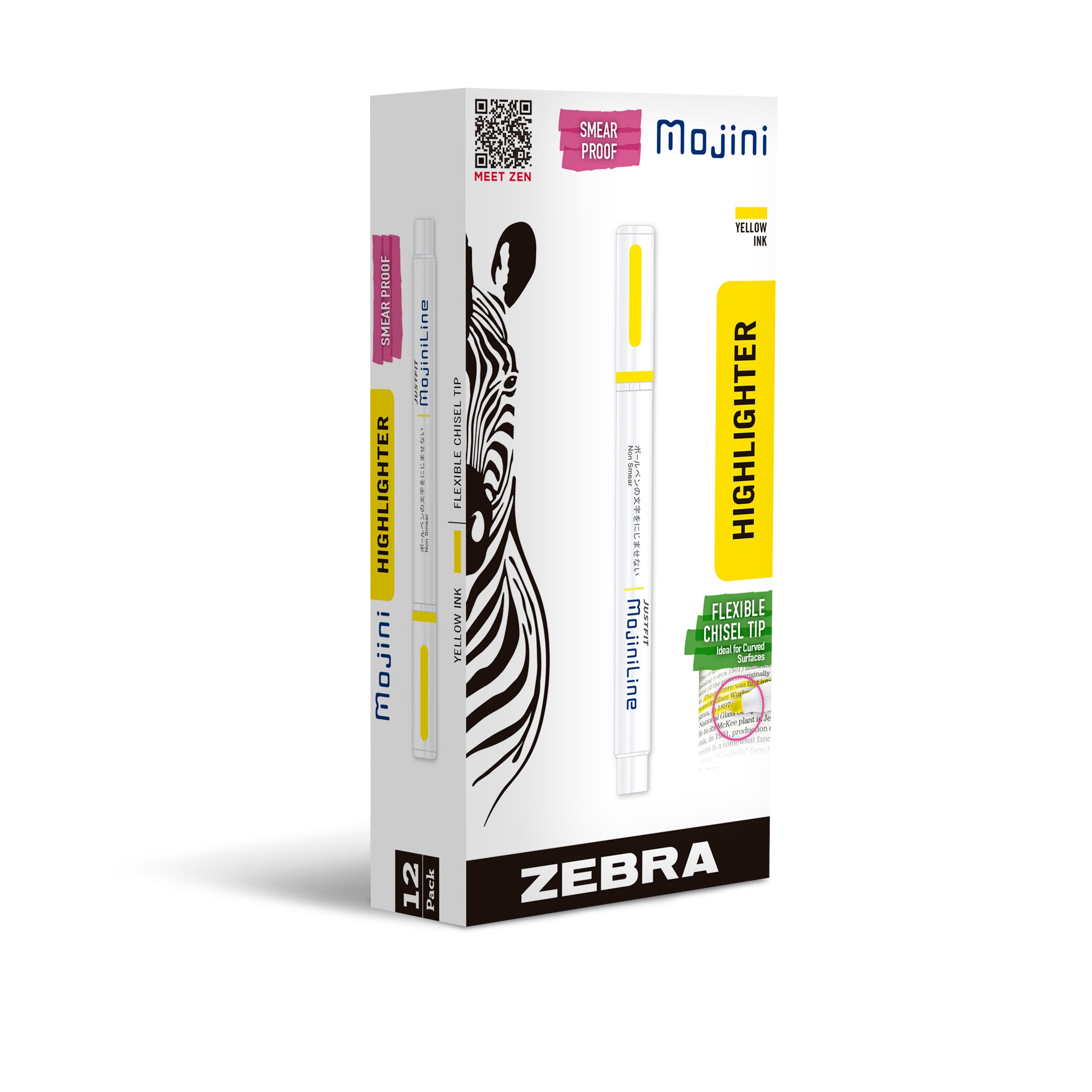 Mojini Highlighters – Zebra Pen