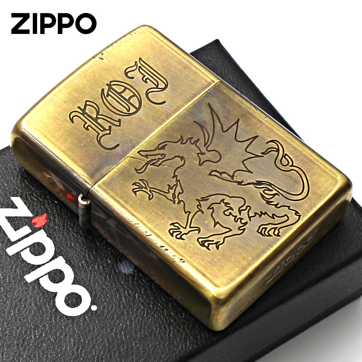 Zippo ジッポー 中世 騎士道 ユーズド仕上げ シヴァルリー Chiualry