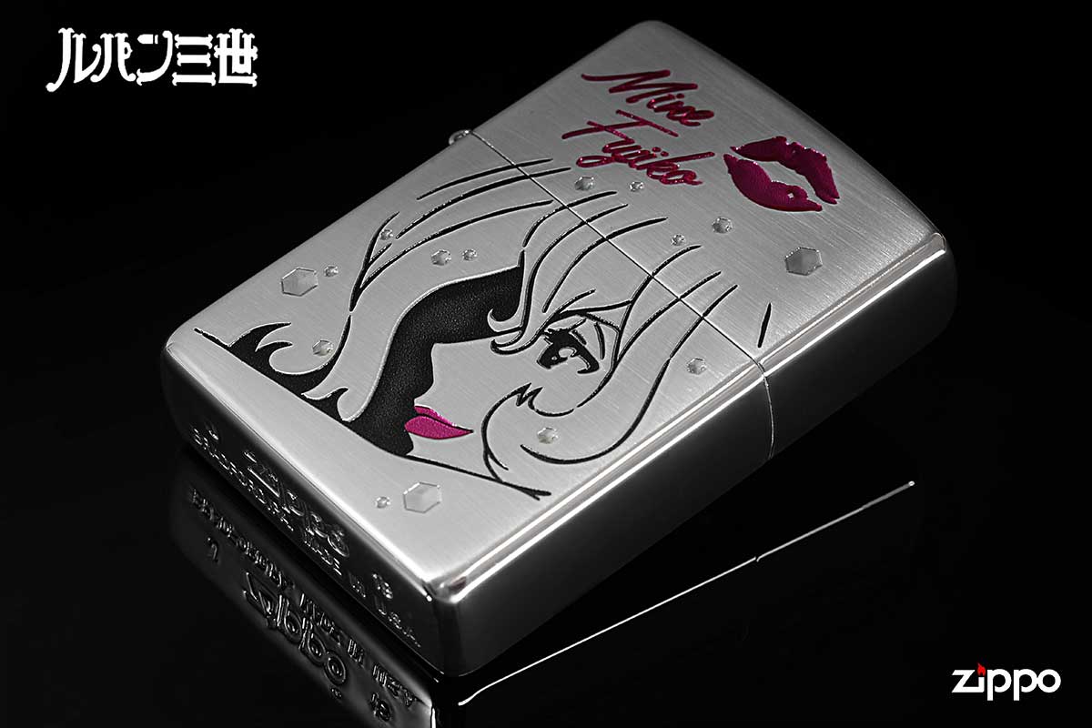 Zippo ジッポー ルパン三世 アニメ キャラ 不二子 After shower 銀