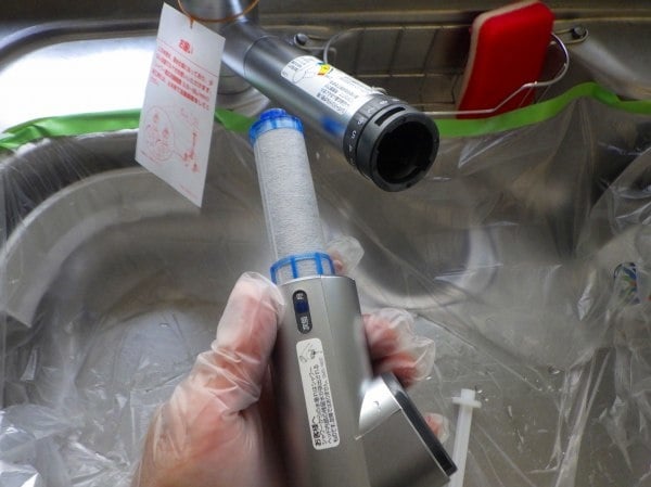 JF-1456SYX/SE（JW）】（リクシルINAX）水栓蛇口交換・取替工事例