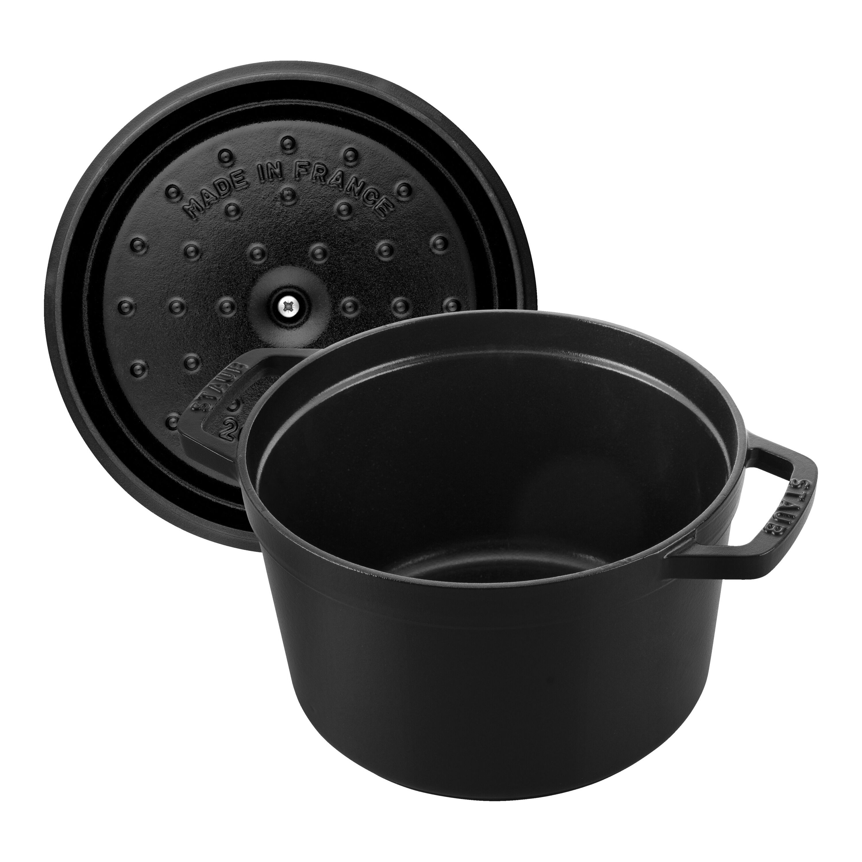 ストウブ ココット ラウンド 20cm| 鋳物ホーロー鍋| ストウブ(STAUB