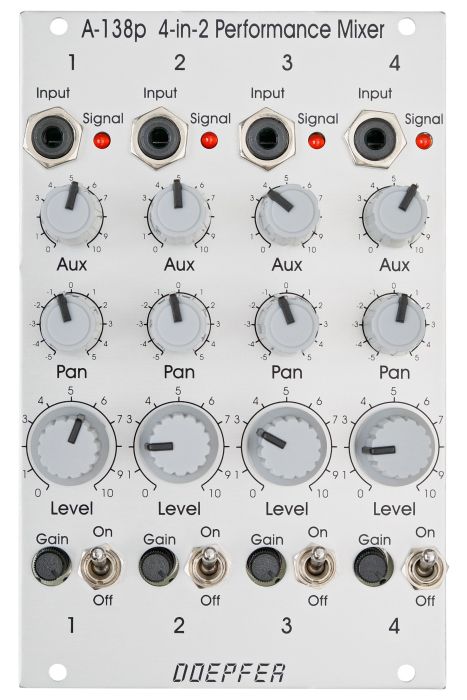 Doepfer Musikelektronik - Doepfer A-138p Performance Mixer Input