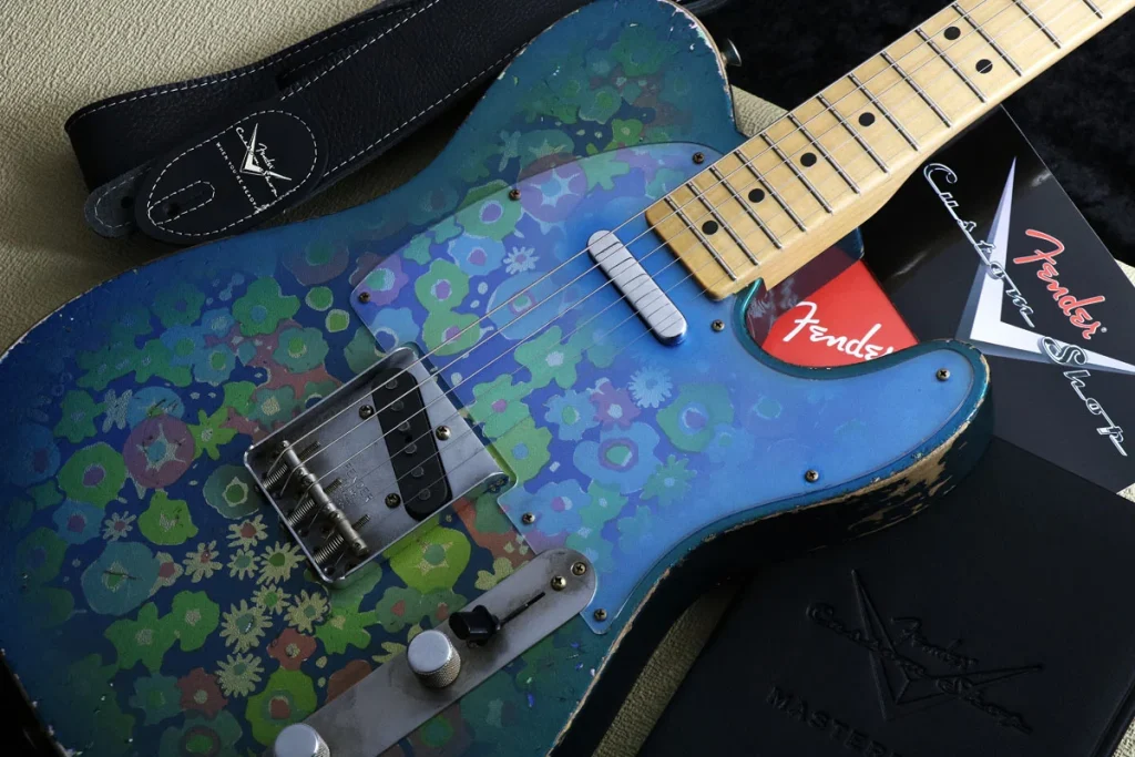 御茶ノ水本店】1969 Telecaster Relic Aged Blue Flower by Dale