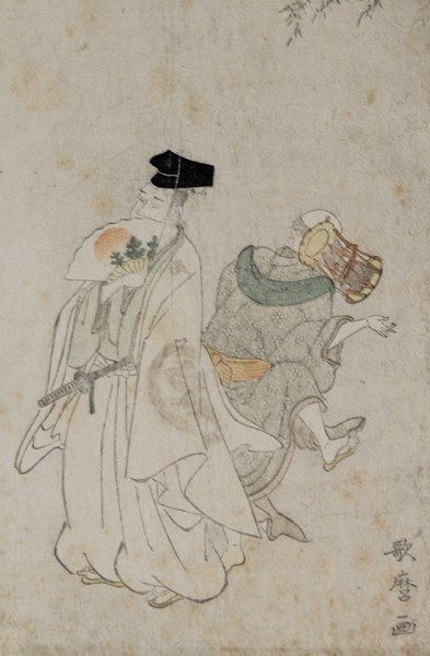 随筆「歌麿の肉筆画三部作ー月」