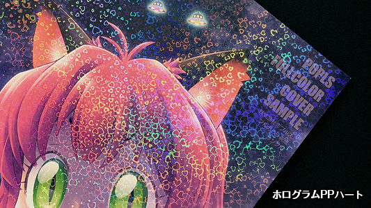 表紙の特殊PP加工 | 株式会社ポプルス