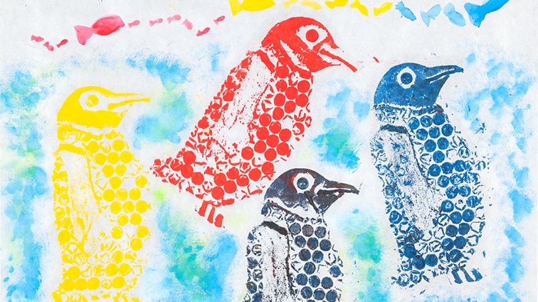 いろいろうつして ☆｜3・4年生の作品｜みんなの図工ギャラリー