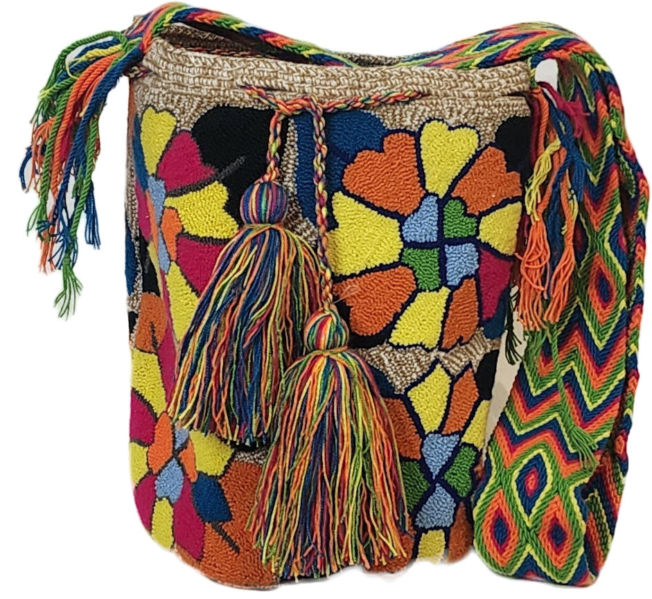 Wayuu Bag - Handcrafted Crochet Crossbody & Shoulder Bag | Wuitusu