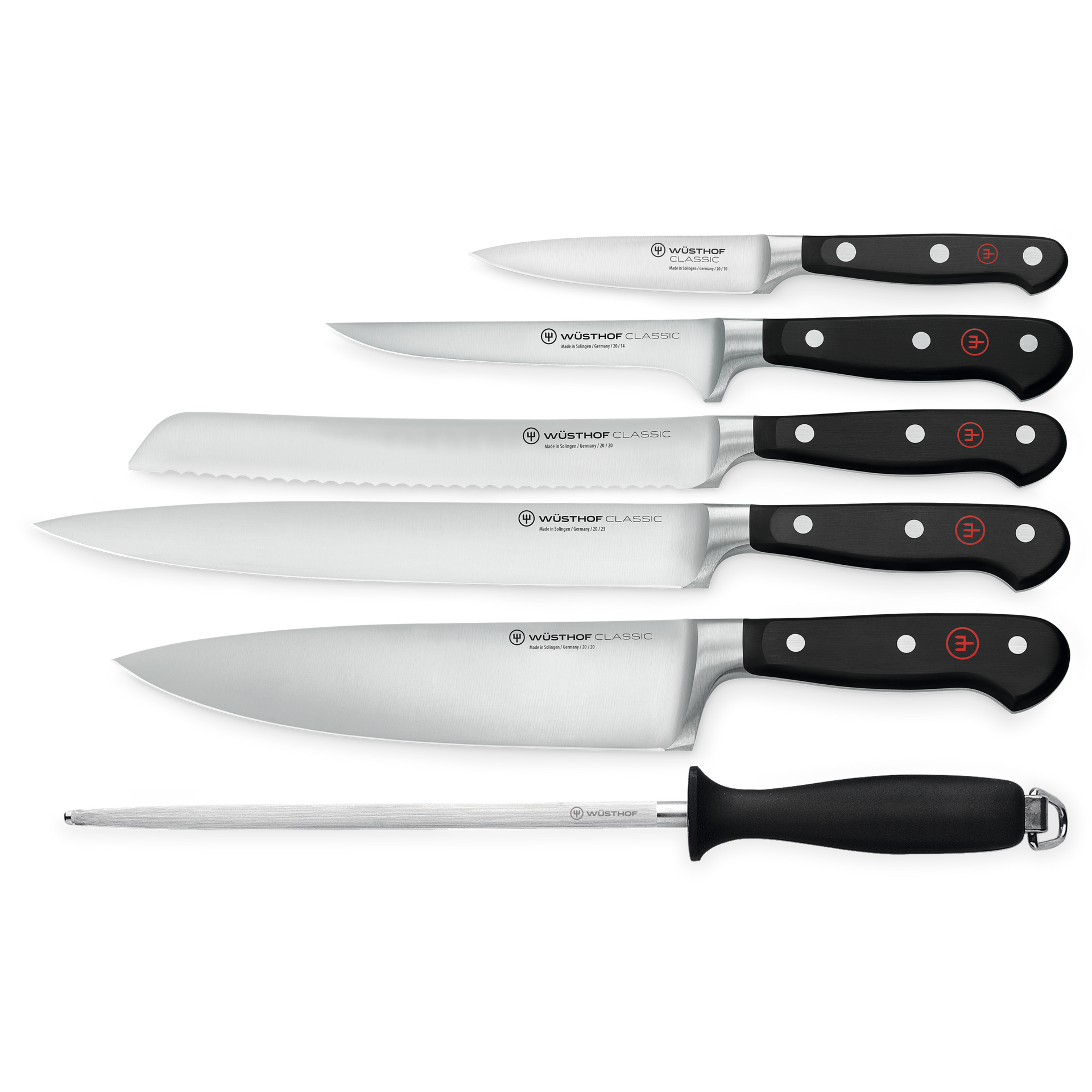 WÜSTHOF Classic 6-Piece Chef's Knife Set – WÜSTHOF Canada
