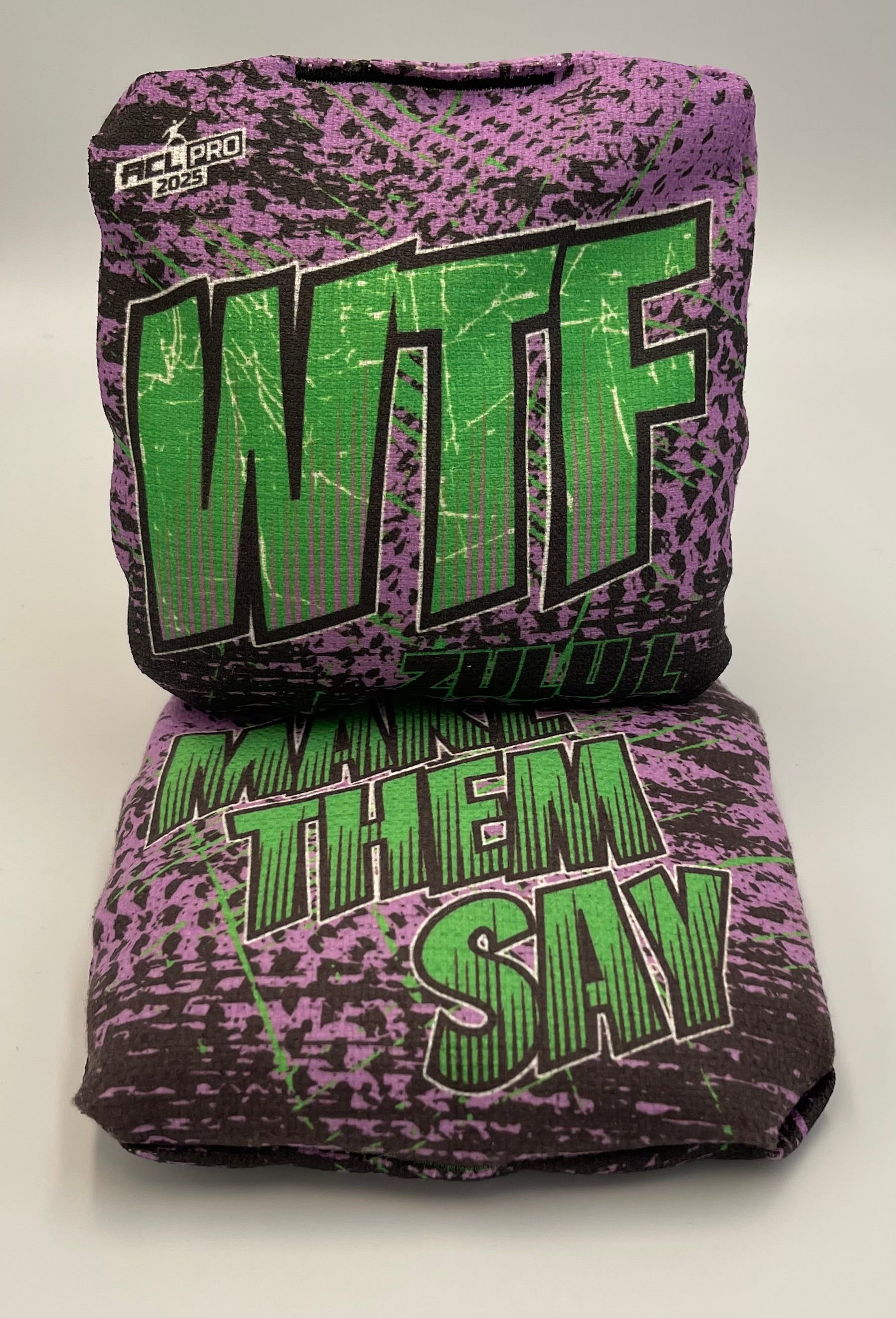 2026 WTF Zulu - ACL Pro Stamped Cornhole Bags - Set of 4 bags