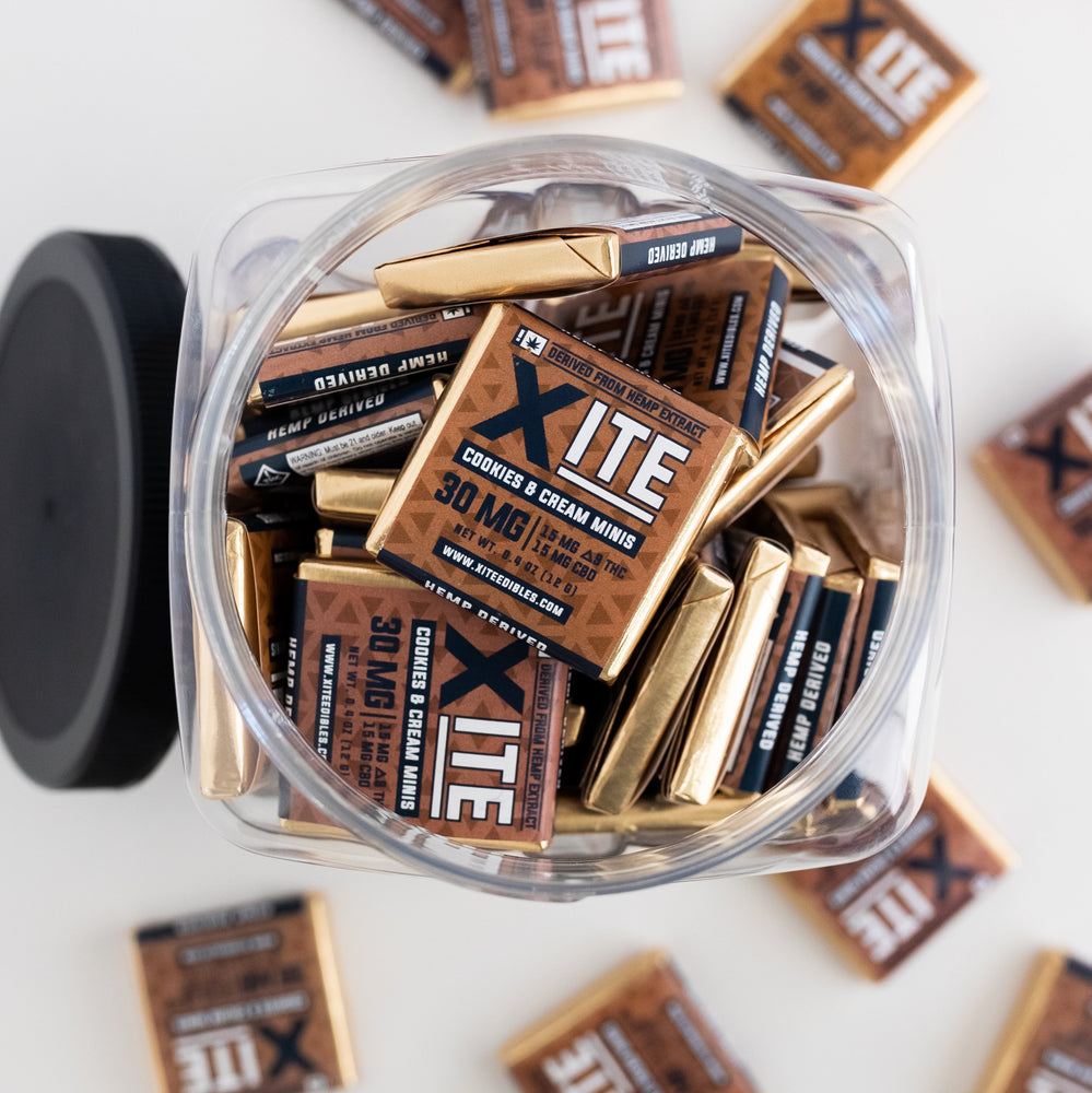 D9 Cookies & Cream Minis – XITE THC