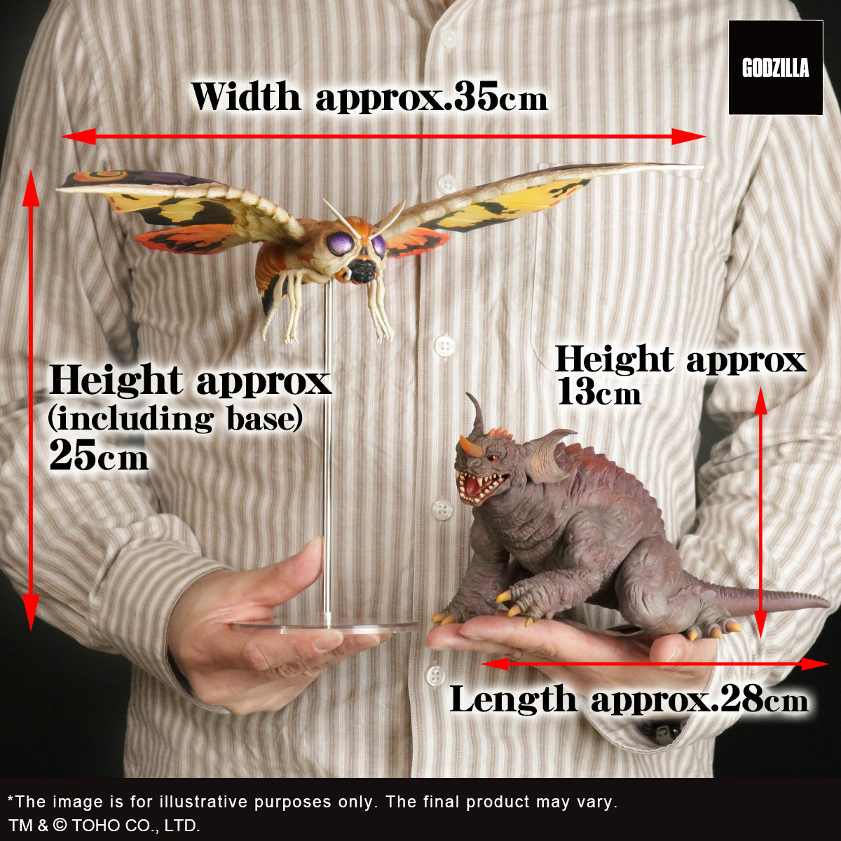 東宝大怪獣シリーズ FAVORITE SCULPTORS LINE モスラ(2001)＆バラゴン