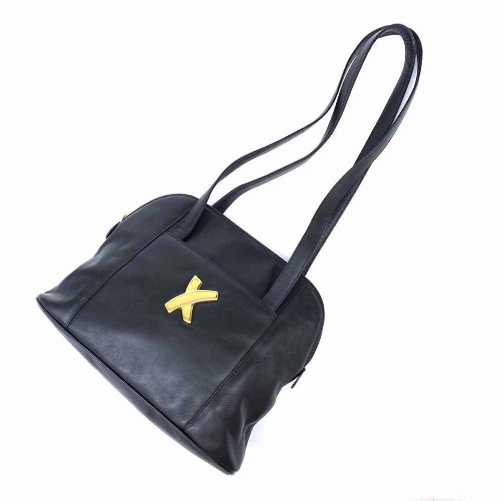 パロマピカソ/トートバッグ/レザー/ブラックの高価買取【リサイクル