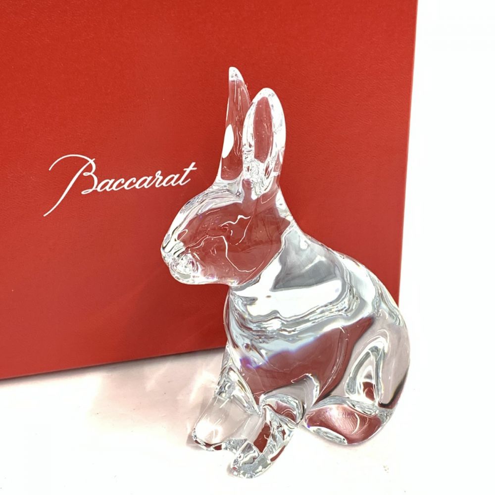 バカラ/オブジェ/2023年/干支/うさぎ/箱付の高価買取【リサイクル