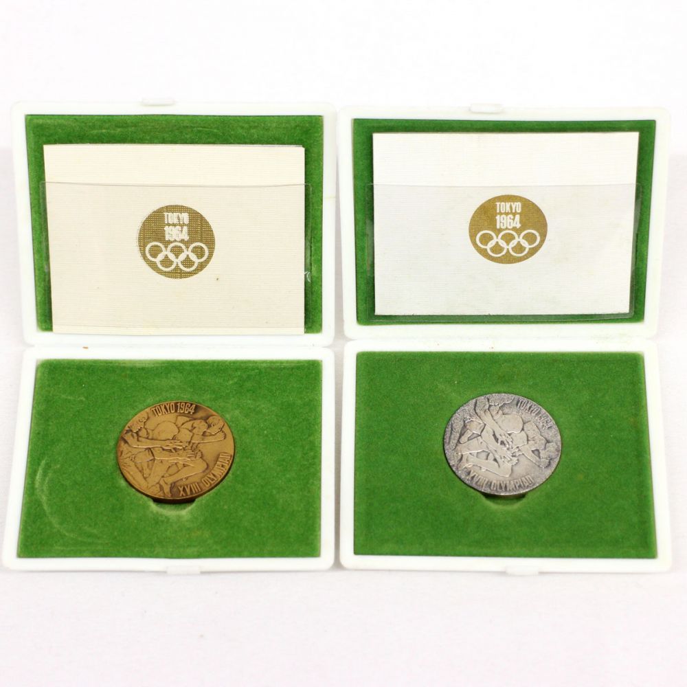1964 東京オリンピック オリンピック東京大会 記念メダル 銀メダル925