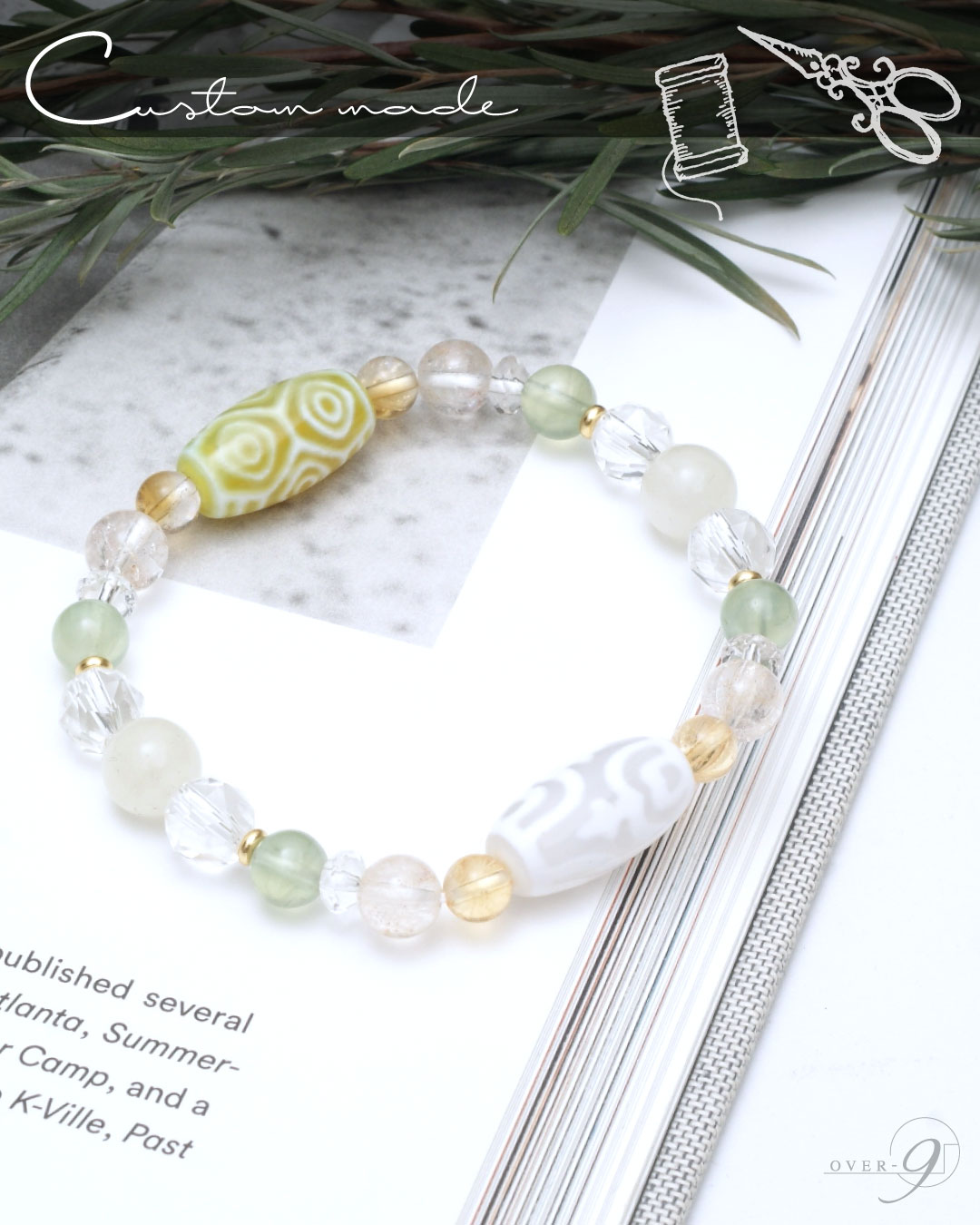 フルオーダーメイド 制作例 No.276 「 M様 ✻ 龍眼天珠、蓮花宝瓶天珠