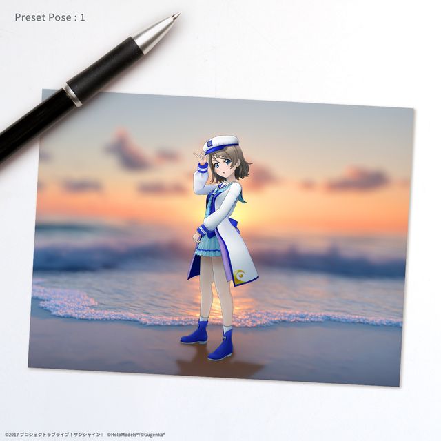 渡辺 曜 （「未来の僕らは知ってるよ」衣装）ホロモデル本体 『ラブ