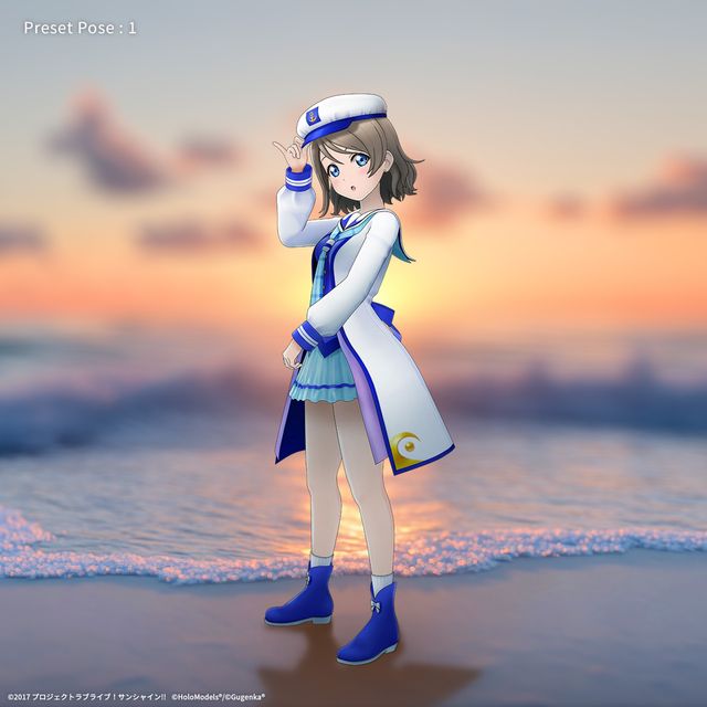 渡辺 曜 （「未来の僕らは知ってるよ」衣装）ホロモデル本体 『ラブ