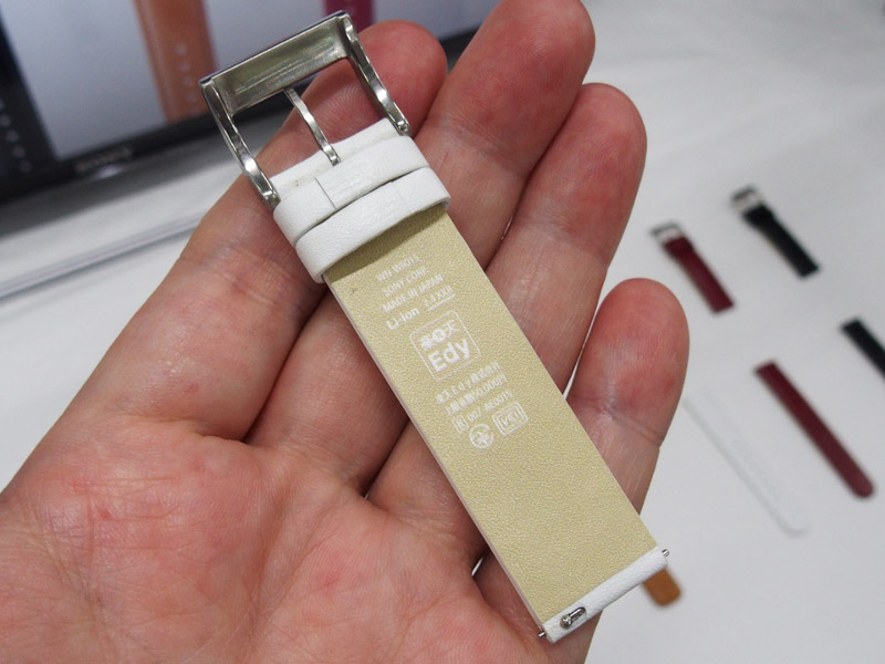 ソニー、楽天Edyが使える腕時計バンド型スマートウオッチ「wena wrist