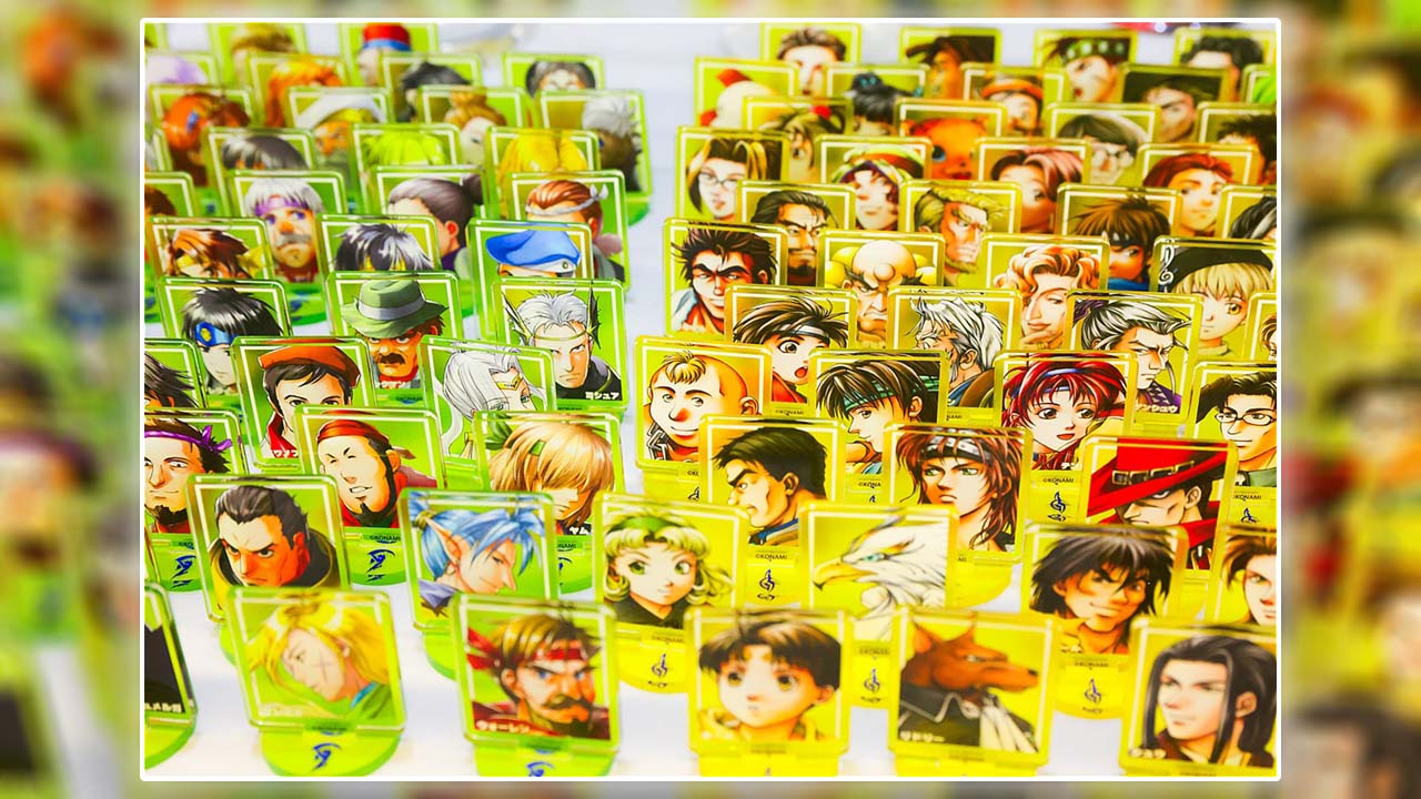 108人の仲間」アクスタ化 『幻想水滸伝』が初公開資料や原画を展示