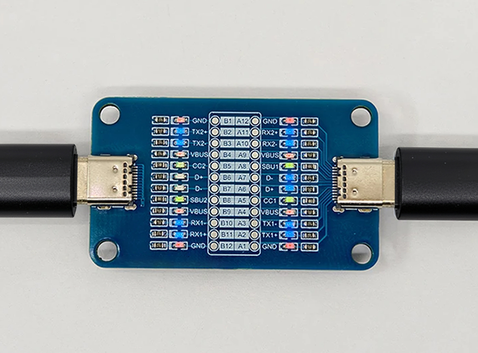 24pin対応□Type-Cケーブル結線検出モジュールボード発売 | XYZA