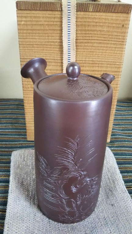 初代實山 紫泥急須 – 三重県四日市で萬古焼を扱う問屋【瑞穂商店】