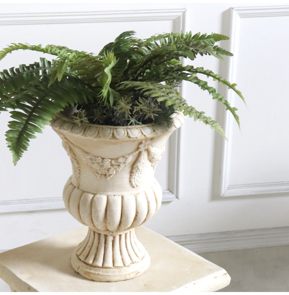 アンティーク調フラワーポッド プランター｜おしゃれなガーデニング