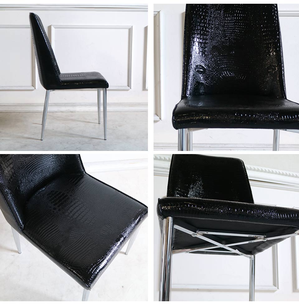 ネオエレガンス ダイニングチェア ブラック｜おしゃれ家具通販 輸入