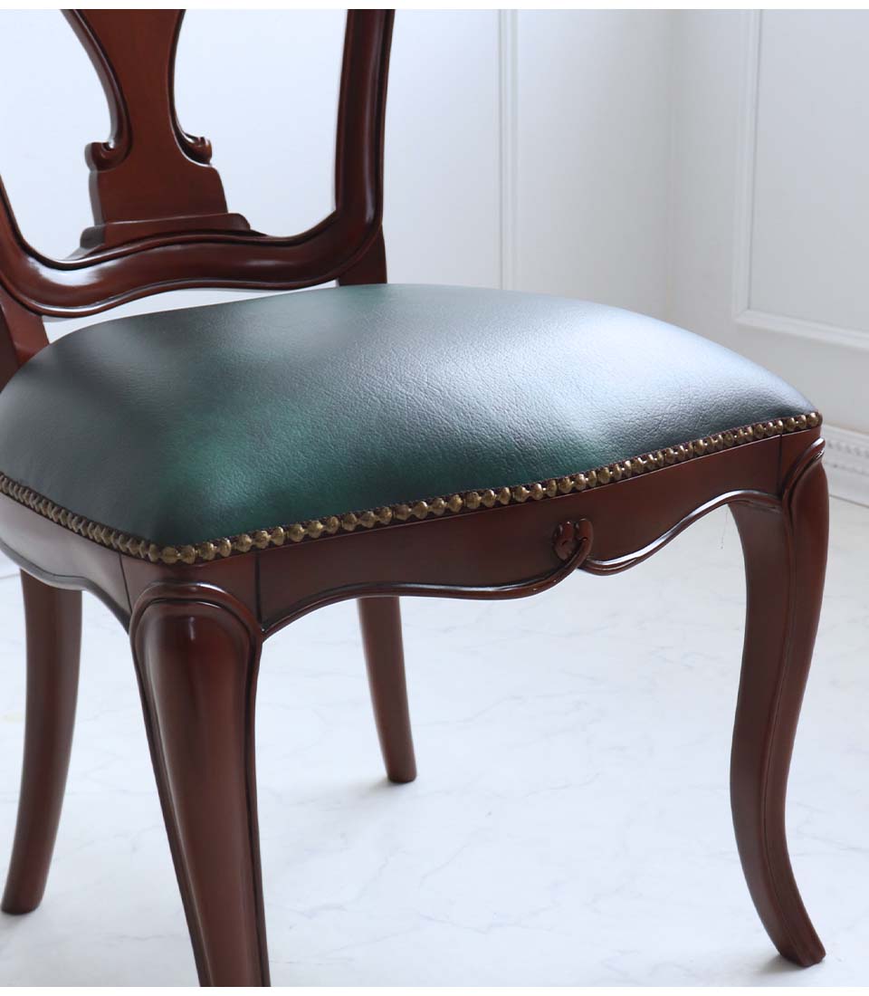 猫脚ダイニングチェア 椅子 イス チェア PVC おしゃれ 高級｜Y-KAGU