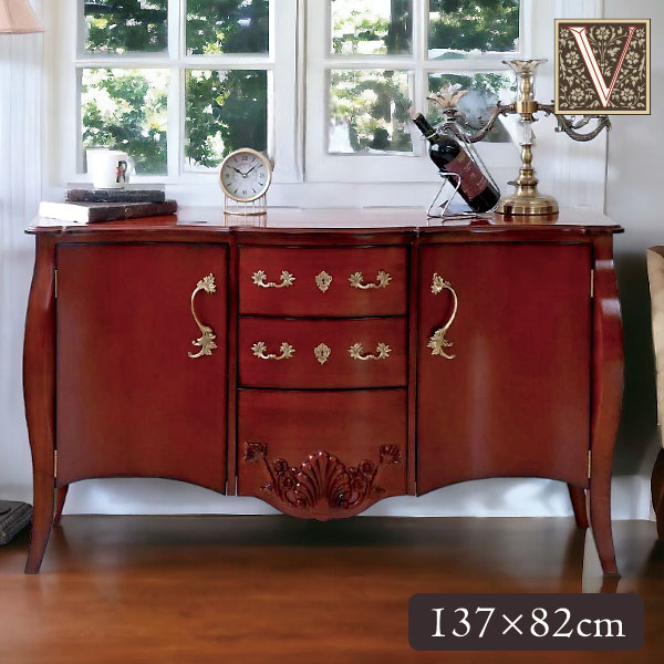 サイドボード チェスト 木製 おしゃれ 引出収納 アンティーク