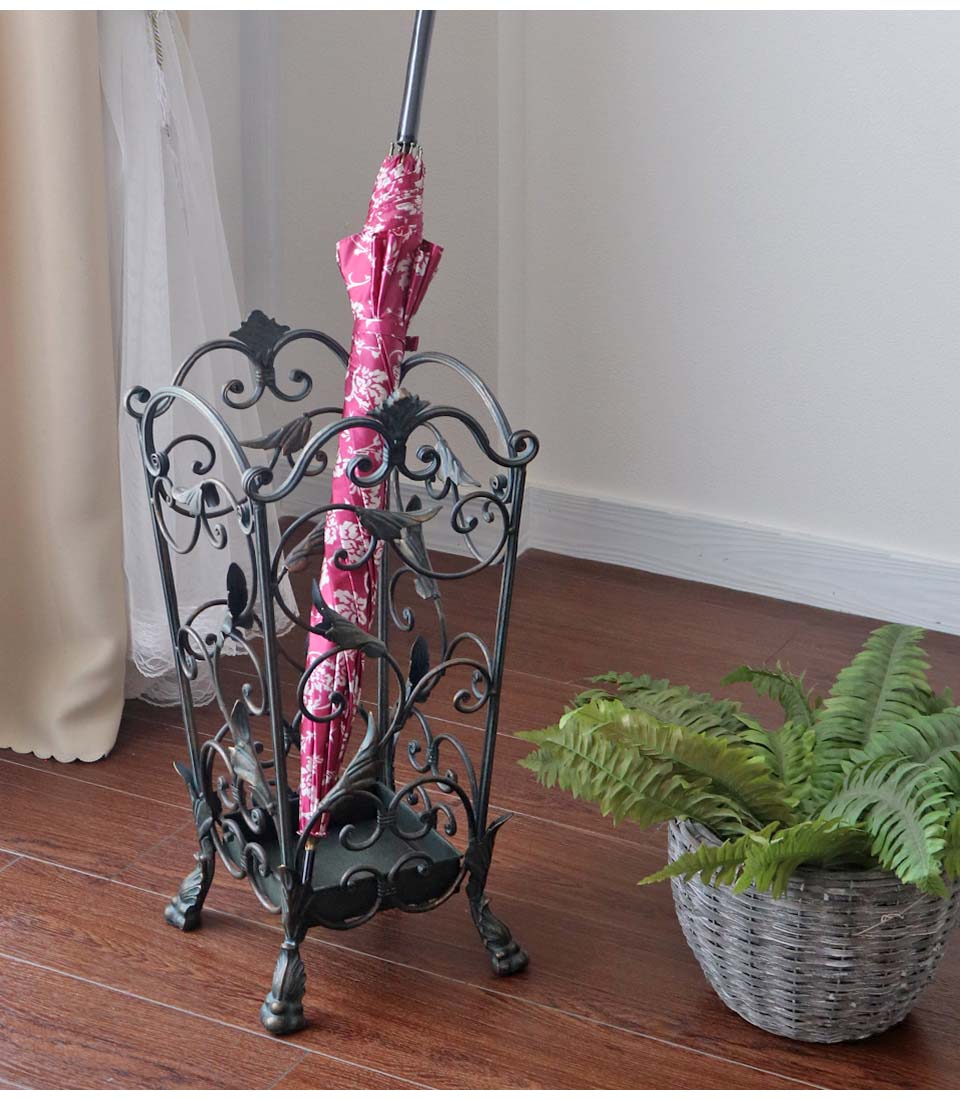 アンティーク調 アイアン傘立て(アンブレラスタンド) ブロンズ｜Y-KAGU