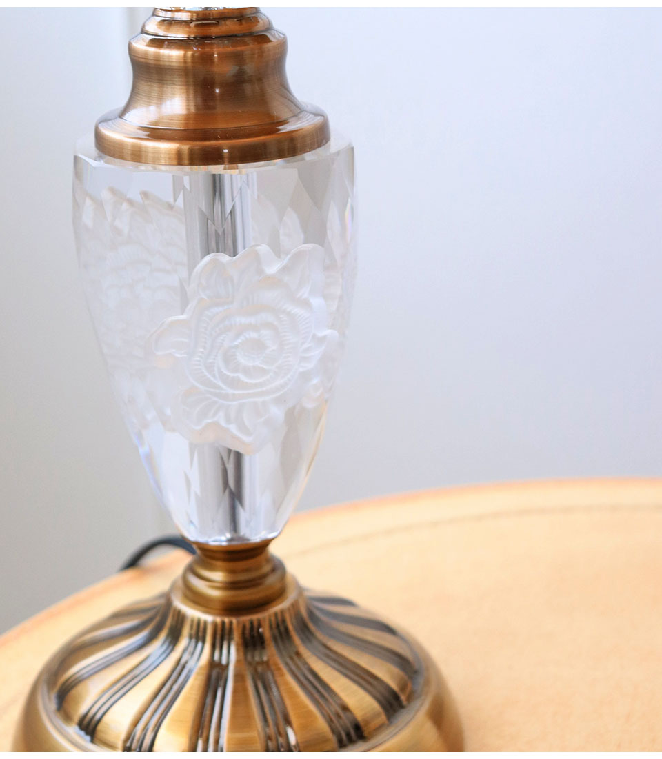 ロココクラシック ローズシェードテーブルランプ｜Y-KAGU(輸入家具屋