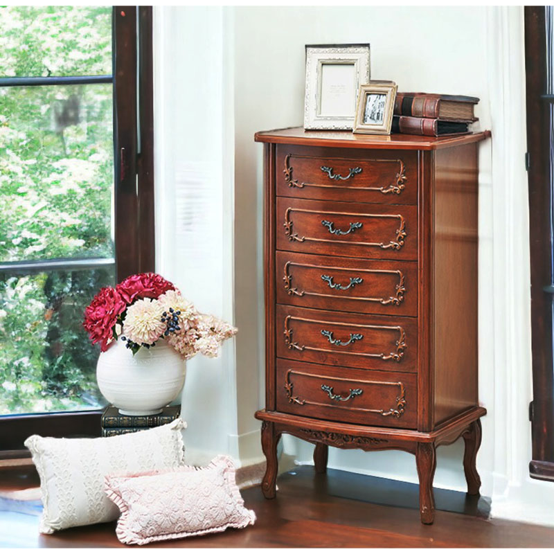 アンティーク調 5段チェスト（整理ダンス）｜Y-KAGU(輸入家具屋さん.com)