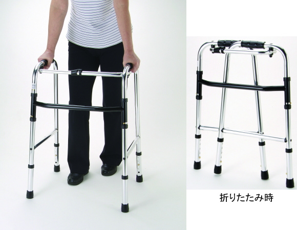 室内専用】アルミ歩行器（固定型） ｜ シルバーカー・歩行器,歩行器